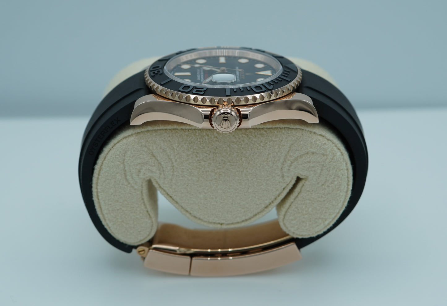 Rolex 126655 Yacht-Master Vàng Everose Oysterflex 40mm 2022