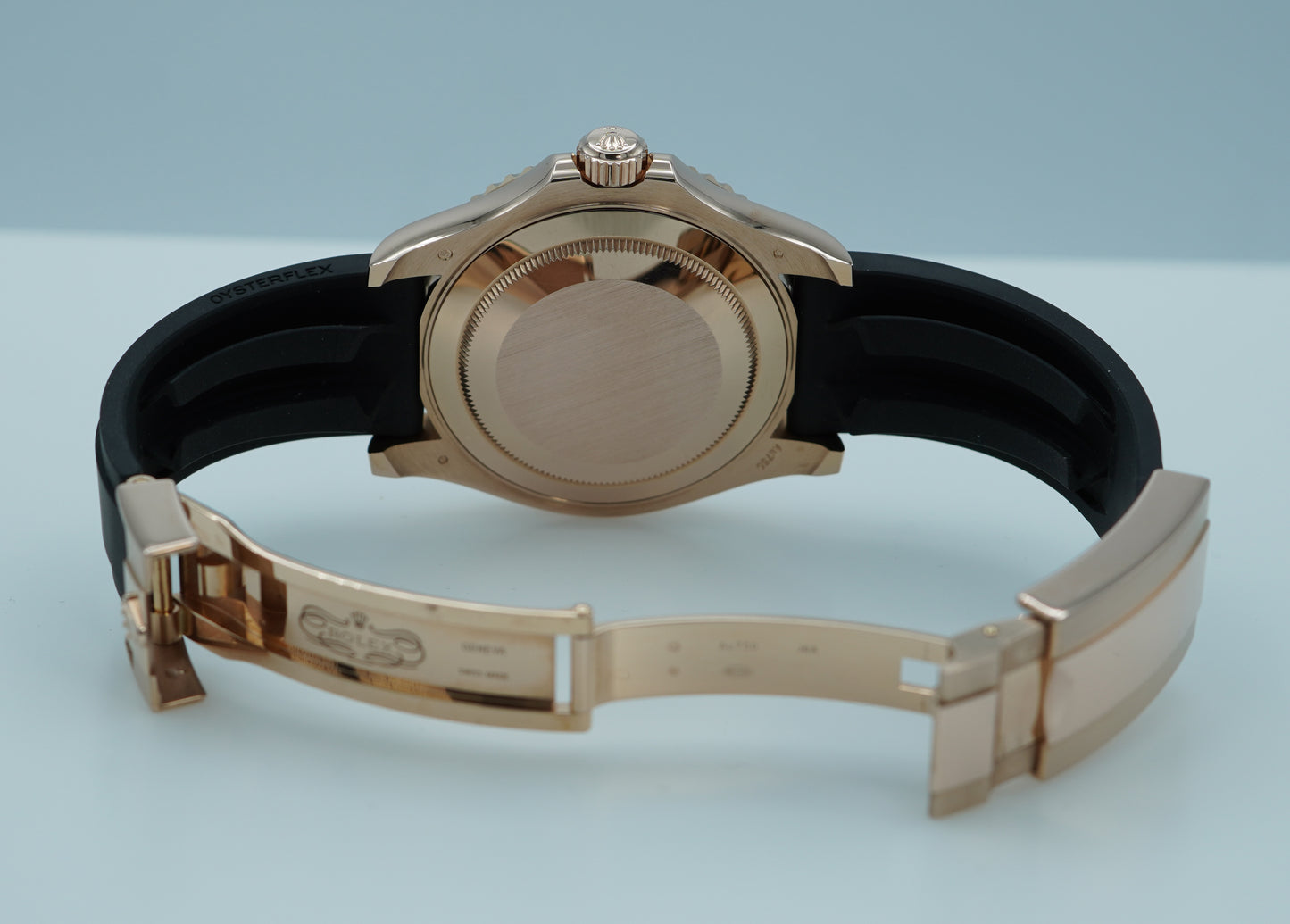 Rolex 126655 Yacht-Master Vàng Everose Oysterflex 40mm 2022