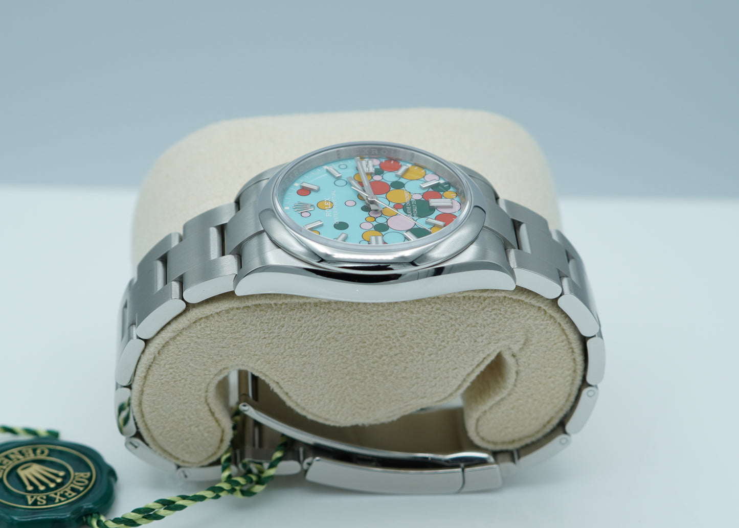 Rolex 126000 Oyster Perpetual 36mm Mặt Số Xanh Ngọc Celebration 2024