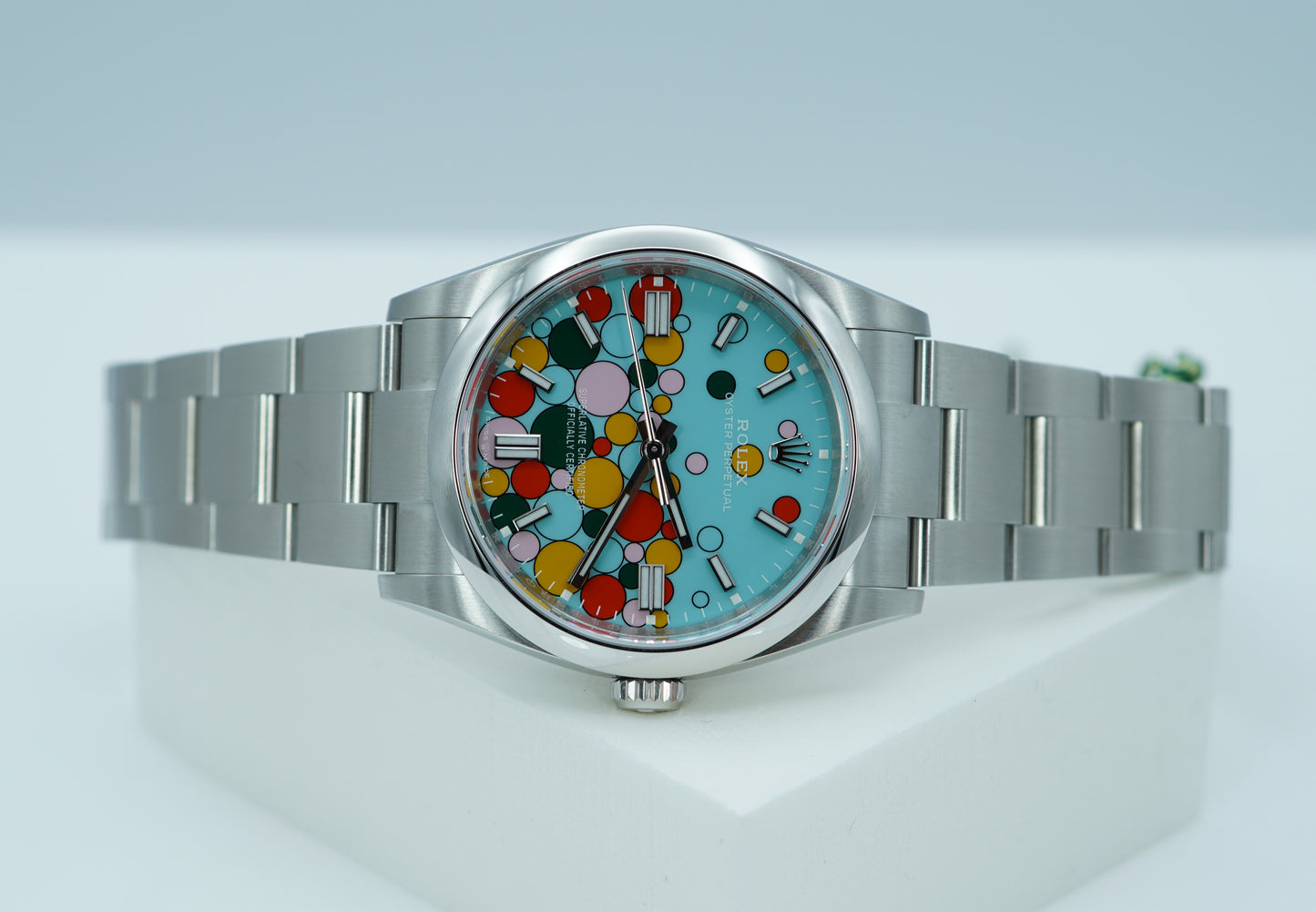 Rolex 126000 Oyster Perpetual 36mm Mặt Số Xanh Ngọc Celebration 2024