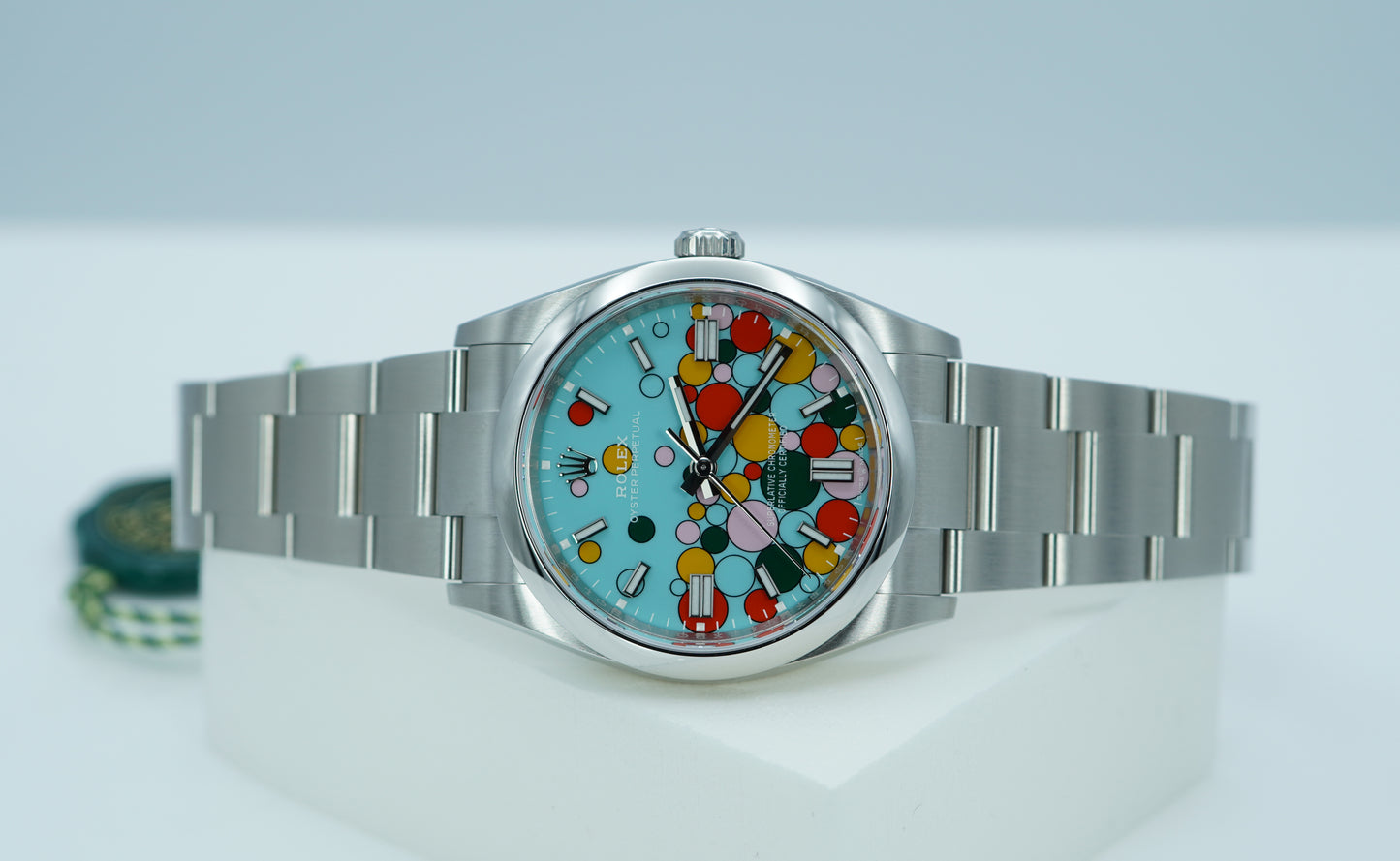 Rolex 126000 Oyster Perpetual 36mm Mặt Số Xanh Ngọc Celebration 2024