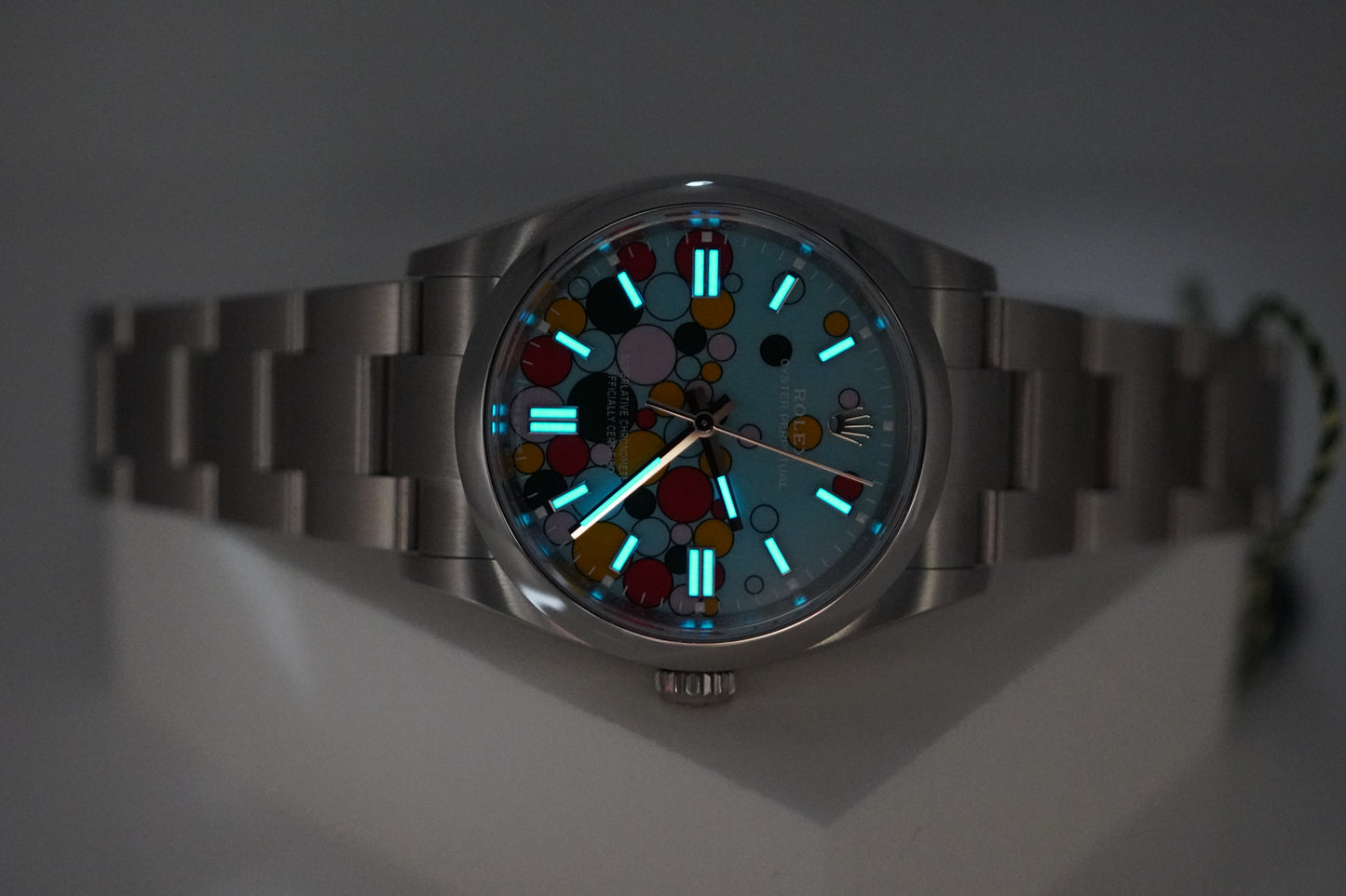 Rolex 126000 Oyster Perpetual 36mm Mặt Số Xanh Ngọc Celebration 2024