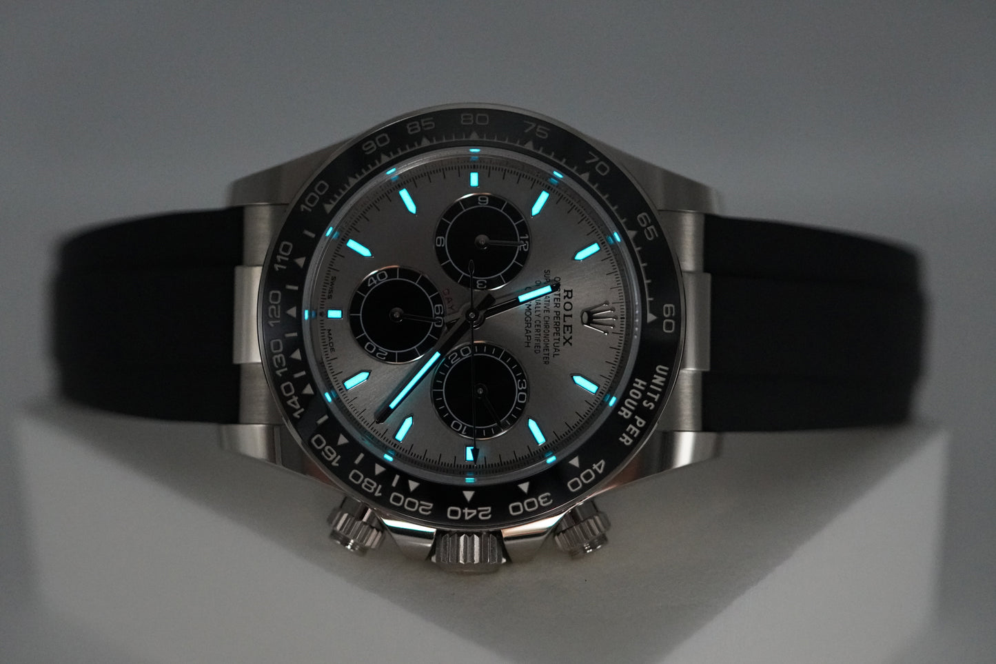 Rolex 126519LN Daytona Ghost Vàng Trắng Mặt Số Thép Mẫu Mới 2023