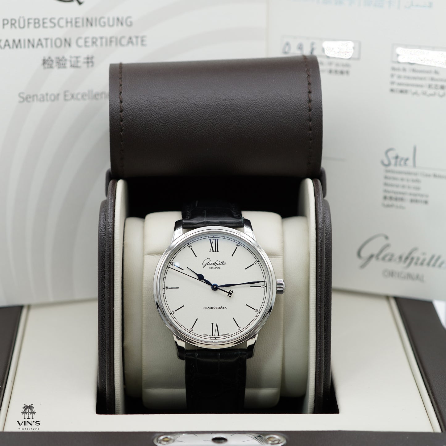 Glashutte Original Senator Excellence Silver Dial 2023
