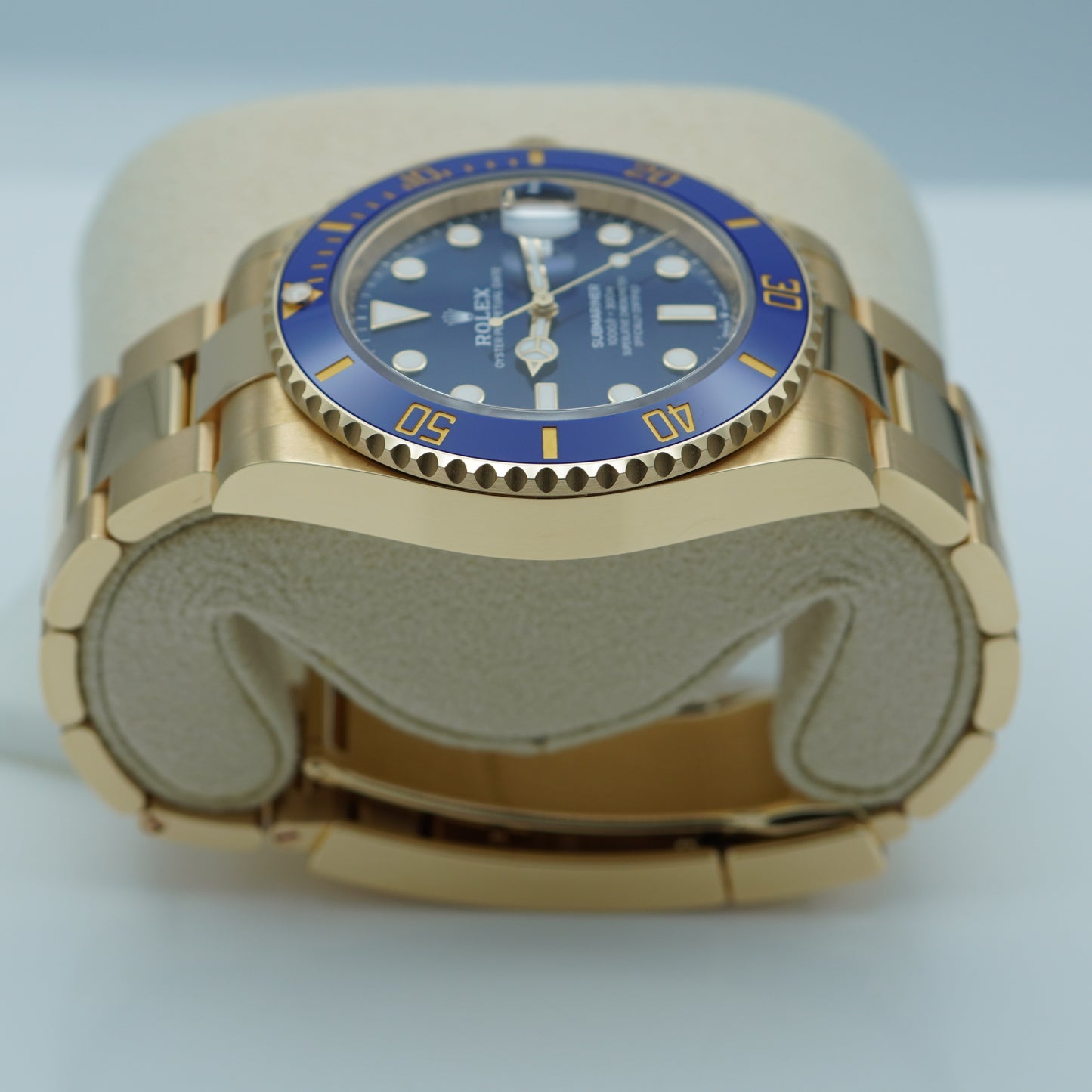 Rolex 126618LB Submariner 41 Vàng Vàng Mặt Số Xanh 2024