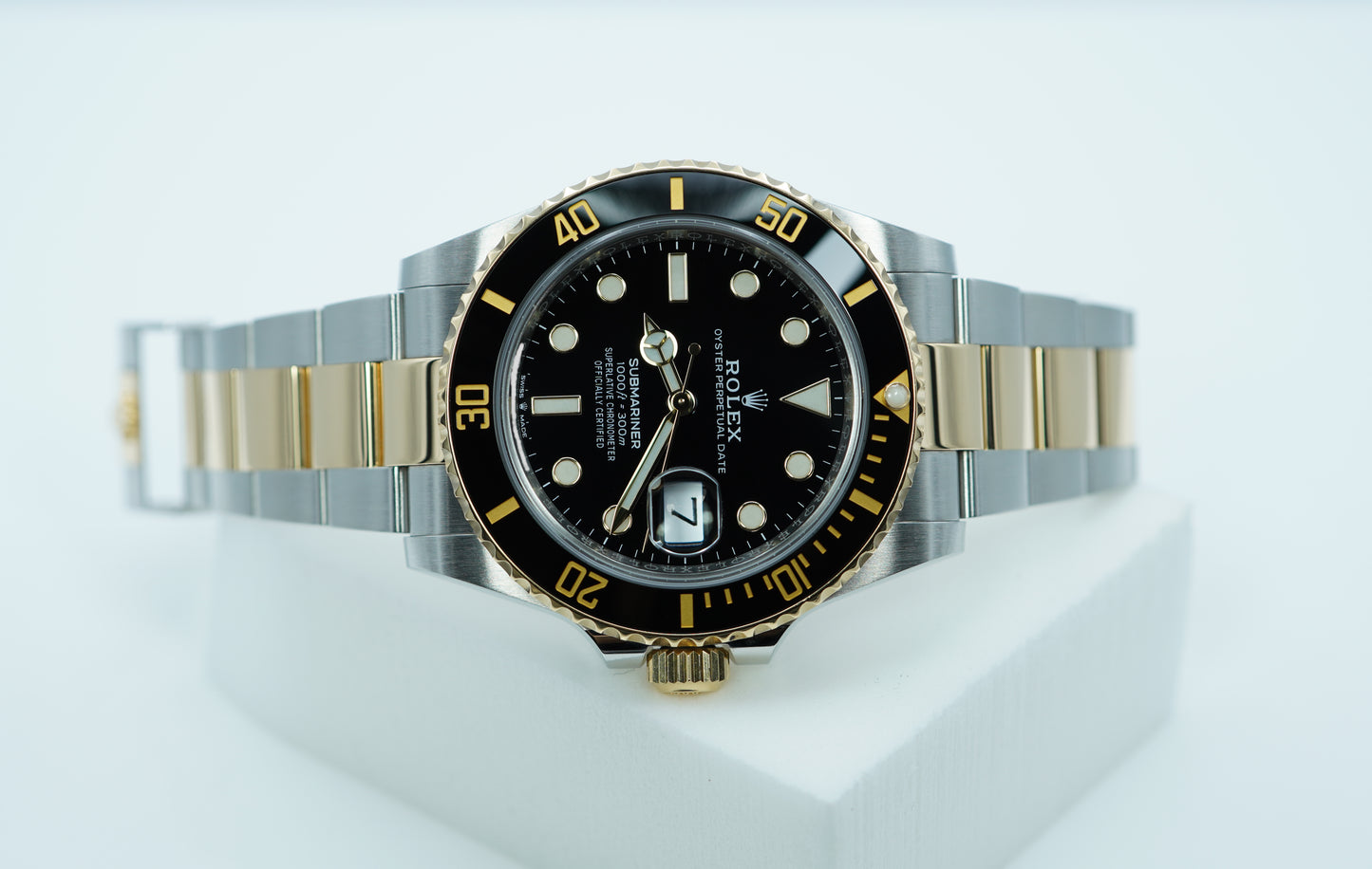 Rolex 126613LN Submariner Vàng Vàng 18K Thép Mặt Số Đen 2023