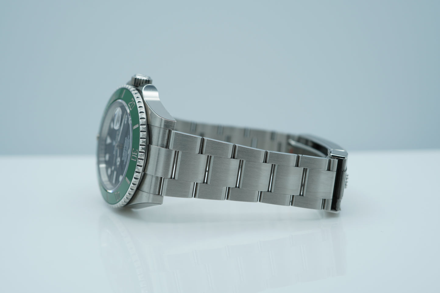 Rolex 126610LV Submariner 41mm Viền Xanh MK2 Mặt Số Đen 2024