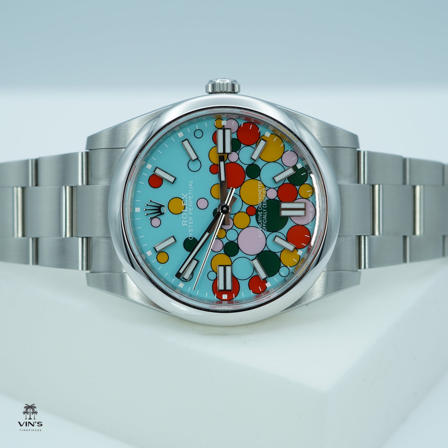 Rolex 124300 Oyster Perpetual Celebration Dial 2024