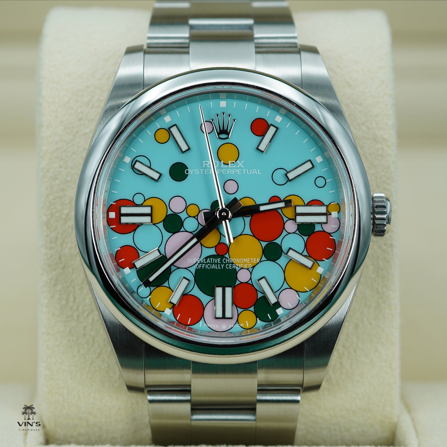 Rolex 124300 Oyster Perpetual Celebration Dial 2024