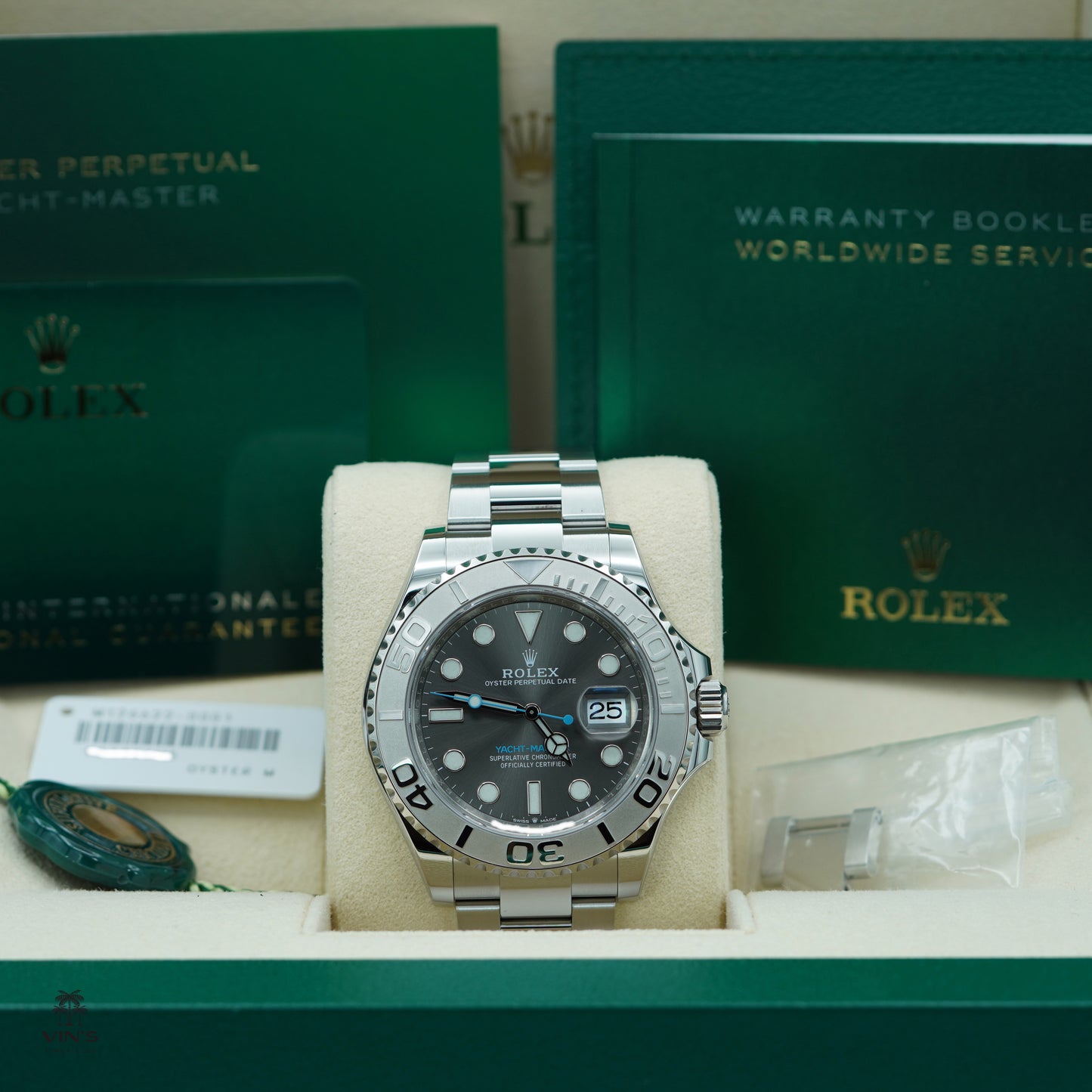 Rolex 126622 Yachtmaster Platinum Bezel Slate Dial 40mm 2022