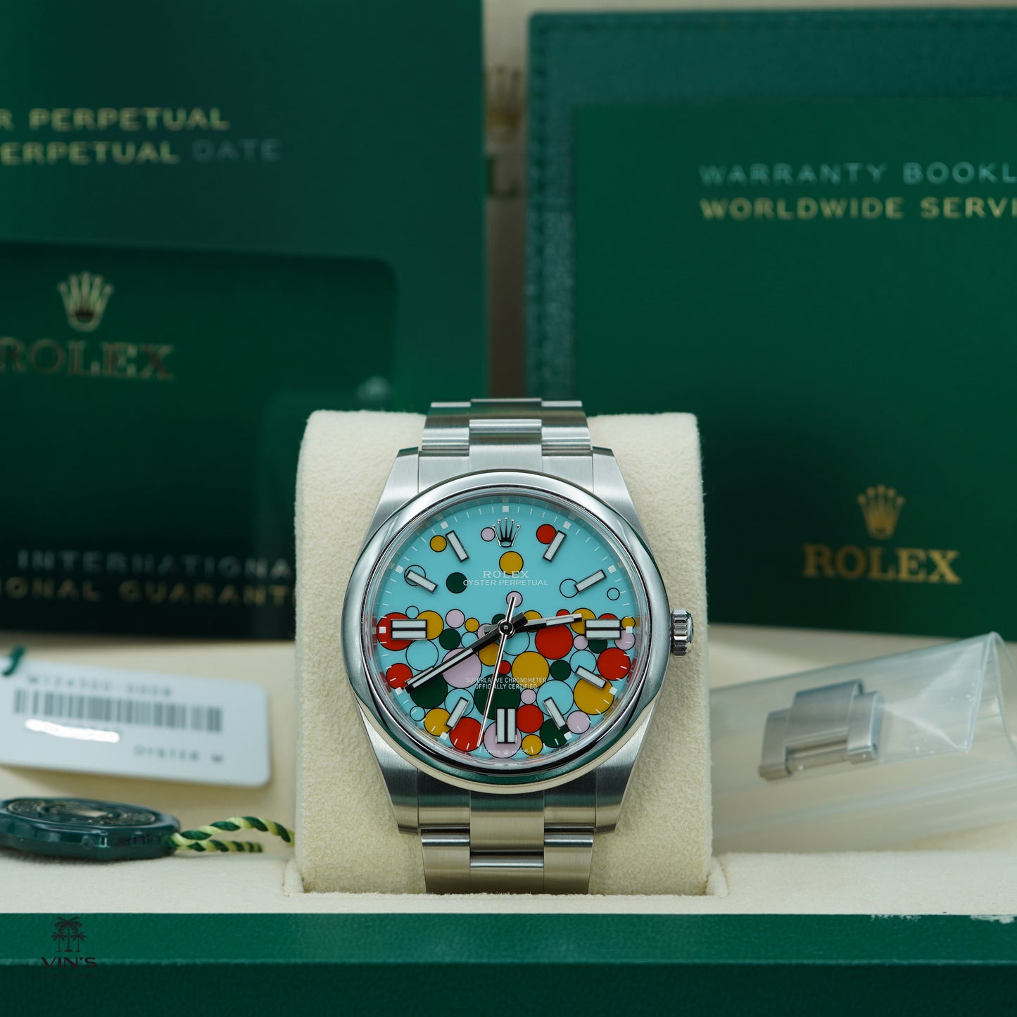 Rolex 124300 Oyster Perpetual Celebration Dial 2024