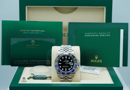 Rolex 126710BLNR GMT Master 2 Viền Đen Xanh Jubilee 2024
