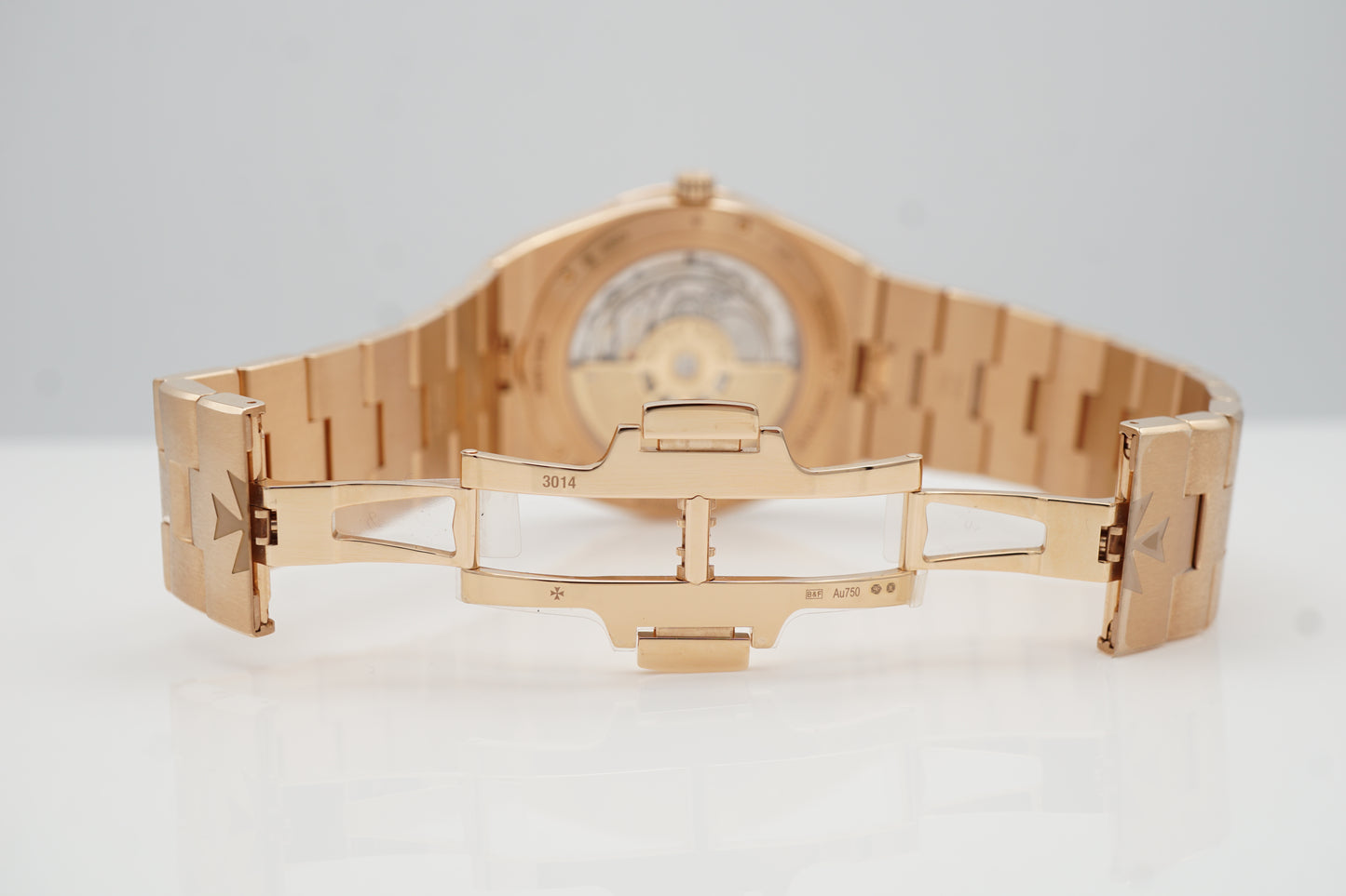 Vacheron Constantin Overseas Perpetual Calendar 4300V Vàng Hồng Mặt Số Xanh