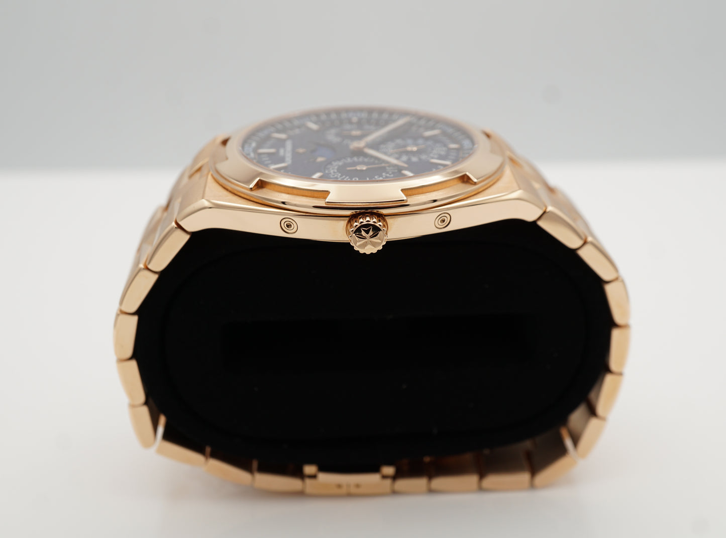 Vacheron Constantin Overseas Perpetual Calendar 4300V Vàng Hồng Mặt Số Xanh