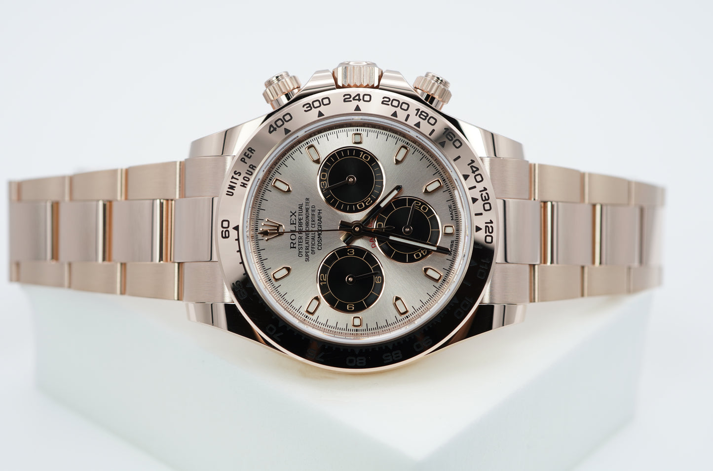 Rolex 116505 Daytona Vàng Hồng 18K Mặt Số Sundust 2023