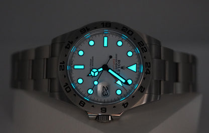 Rolex 226570 Explorer 2 Mặt Số Trắng Polar Mẫu Mới 2021