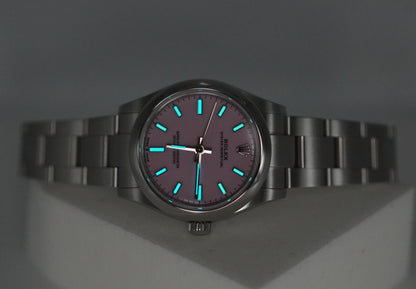 Rolex 277200 Oyster Perpetual 31mm Mặt Số Hồng Candy 2022