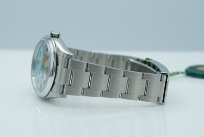 Rolex 126000 Oyster Perpetual 36mm Mặt Số Xanh Ngọc Celebration 2024