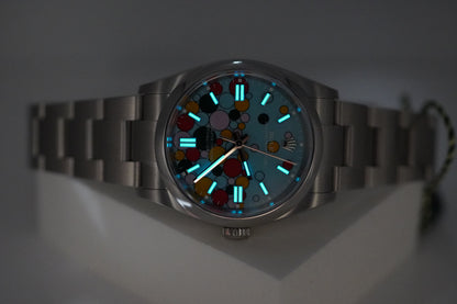 Rolex 126000 Oyster Perpetual 36mm Mặt Số Xanh Ngọc Celebration 2024