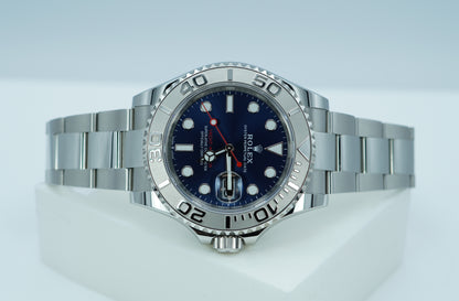 Rolex 126622 Yacht-Master Viền Platinum Mặt Số Xanh 40mm 2024