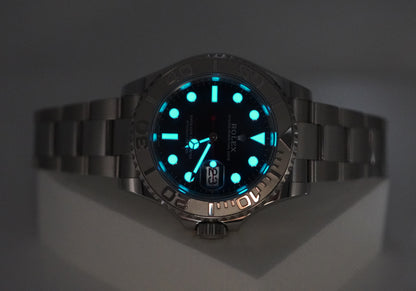 Rolex 126622 Yacht-Master Viền Platinum Mặt Số Xanh 40mm 2024