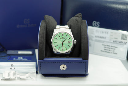 Grand Seiko SBGH335 Watches of Switzerland Phiên Bản Giới Hạn Mặt Số Xanh 2023