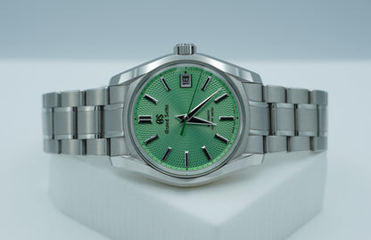 Grand Seiko SBGH335 Watches of Switzerland Phiên Bản Giới Hạn Mặt Số Xanh 2023