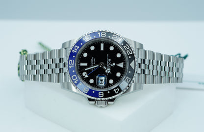 Rolex 126710BLNR GMT Master 2 Viền Đen Xanh Jubilee 2024