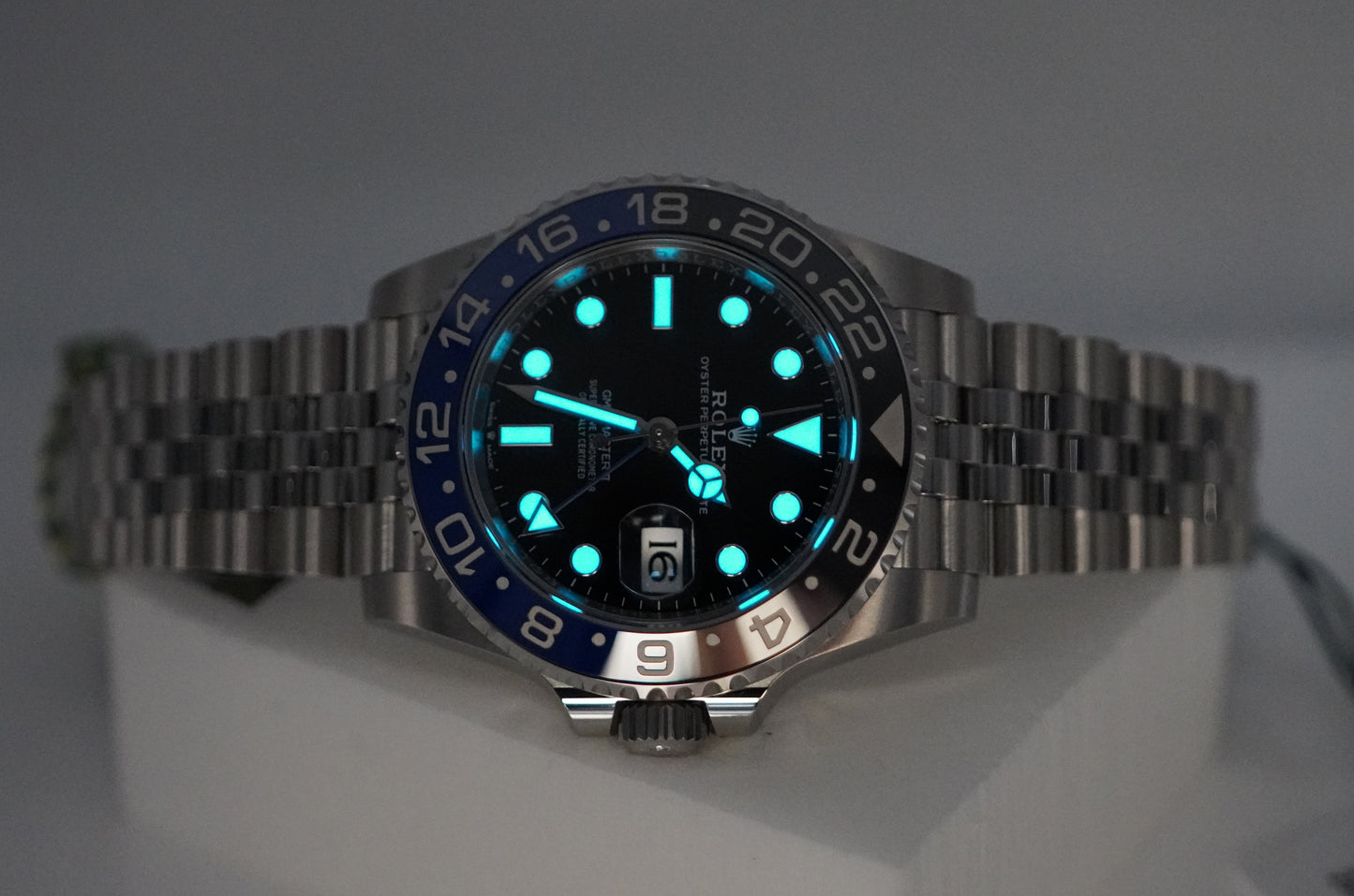 Rolex 126710BLNR GMT Master 2 Viền Đen Xanh Jubilee 2024