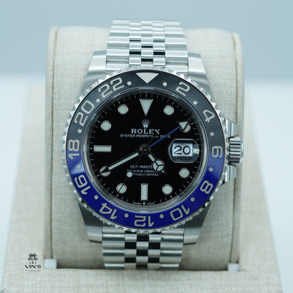 Rolex 126710BLNR GMT Master 2 Viền Đen Xanh Jubilee 2023