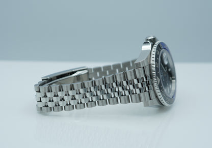 Rolex 126710BLNR GMT Master 2 Viền Đen Xanh Jubilee 2023