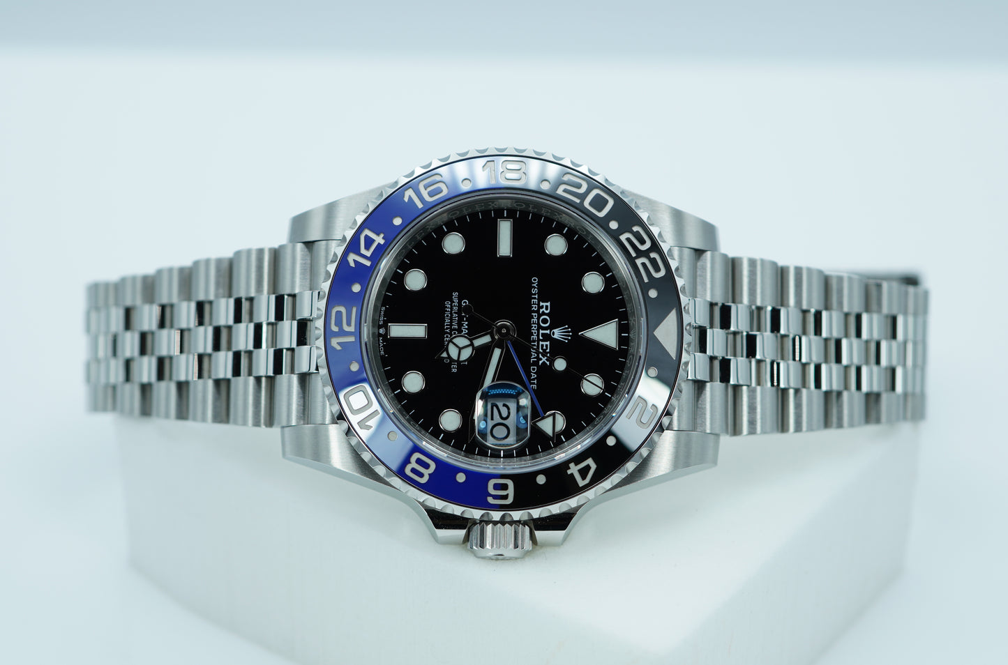 Rolex 126710BLNR GMT Master 2 Viền Đen Xanh Jubilee 2023