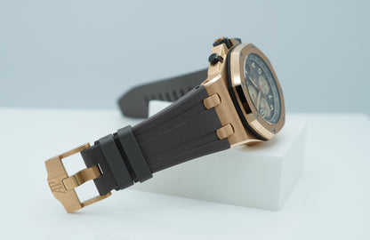 Audemars Piguet Royal Oak Offshore Vàng Hồng 18K Mặt Số Rhodium 26470OR