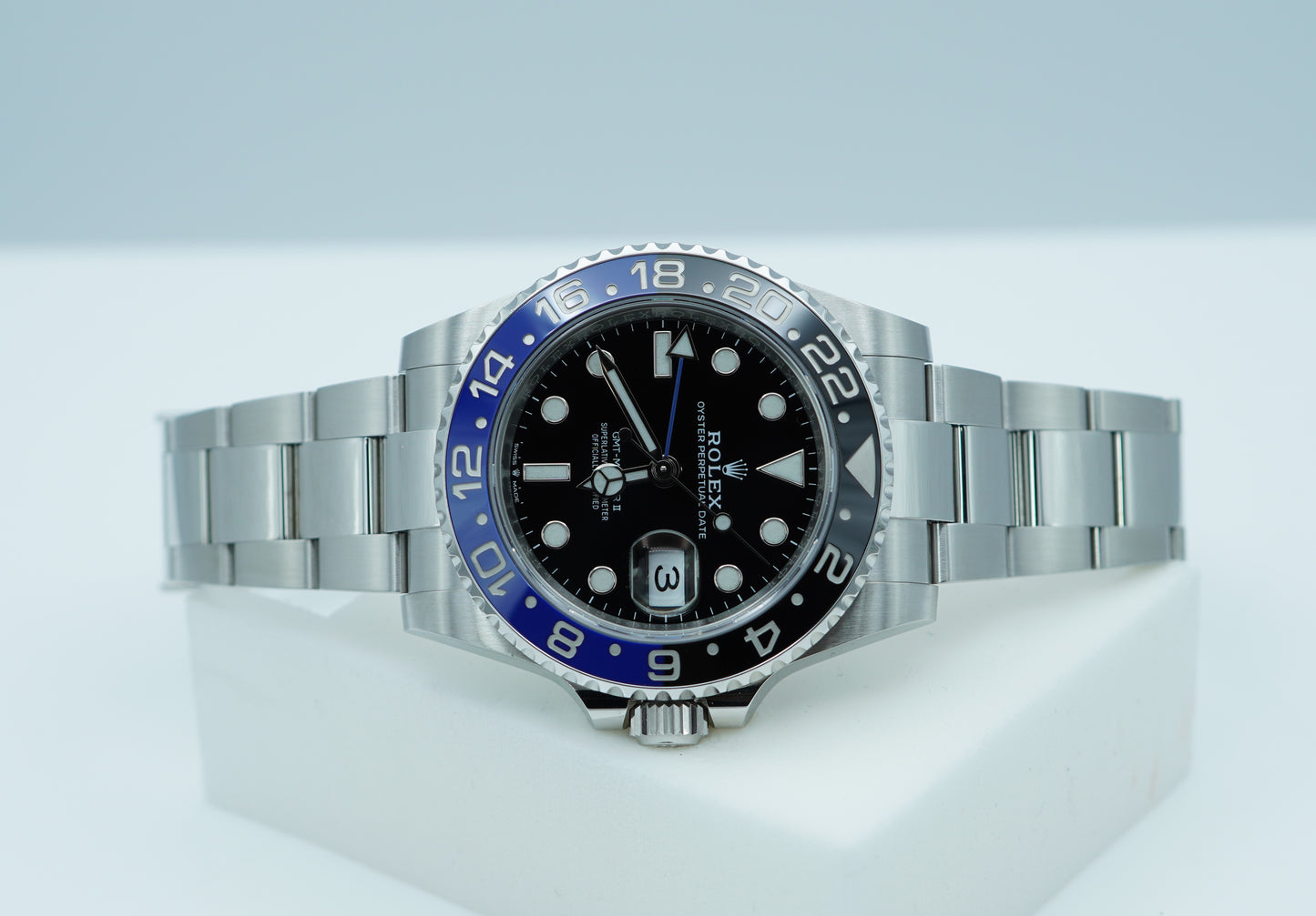 Rolex 126710BLNR GMT Master 2 Viền Đen Xanh Mẫu Mới 2022