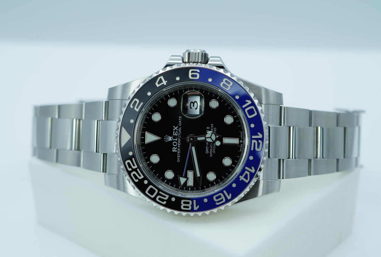 Rolex 126710BLNR GMT Master 2 Viền Đen Xanh Mẫu Mới 2022