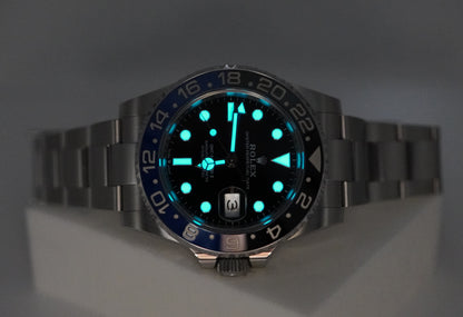 Rolex 126710BLNR GMT Master 2 Viền Đen Xanh Mẫu Mới 2022