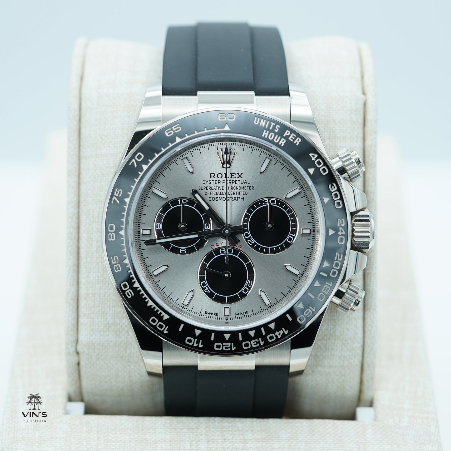 Rolex 126519LN Daytona Ghost Vàng Trắng Mặt Số Thép Mẫu Mới 2023