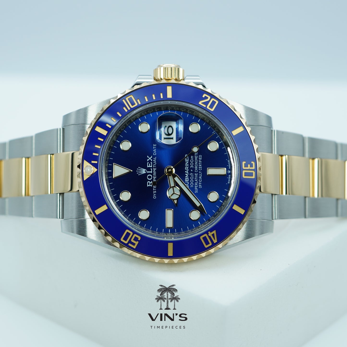 Rolex 126613LB Submariner Bluesy Yellow Gold Steel Blue Dial 2023