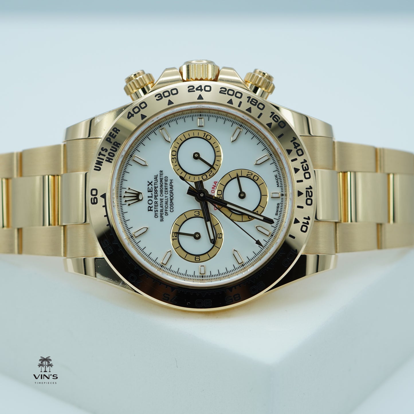 Rolex 126508 Daytona 18K Yellow Gold White Dial - New Model 2024