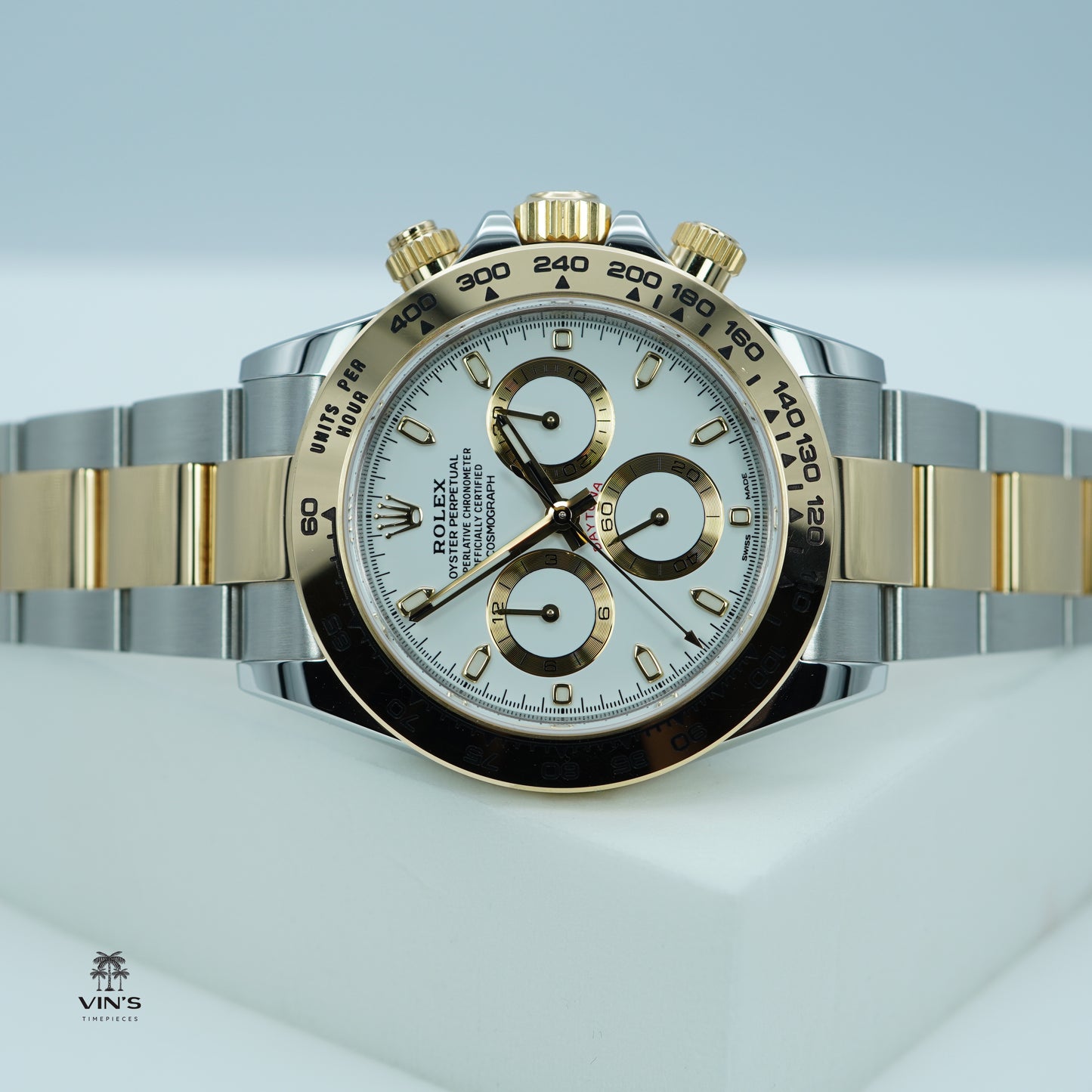Rolex 116503 Daytona Two-Tone 18K Yellow Gold & Stainless Steel | White Dial | 2022