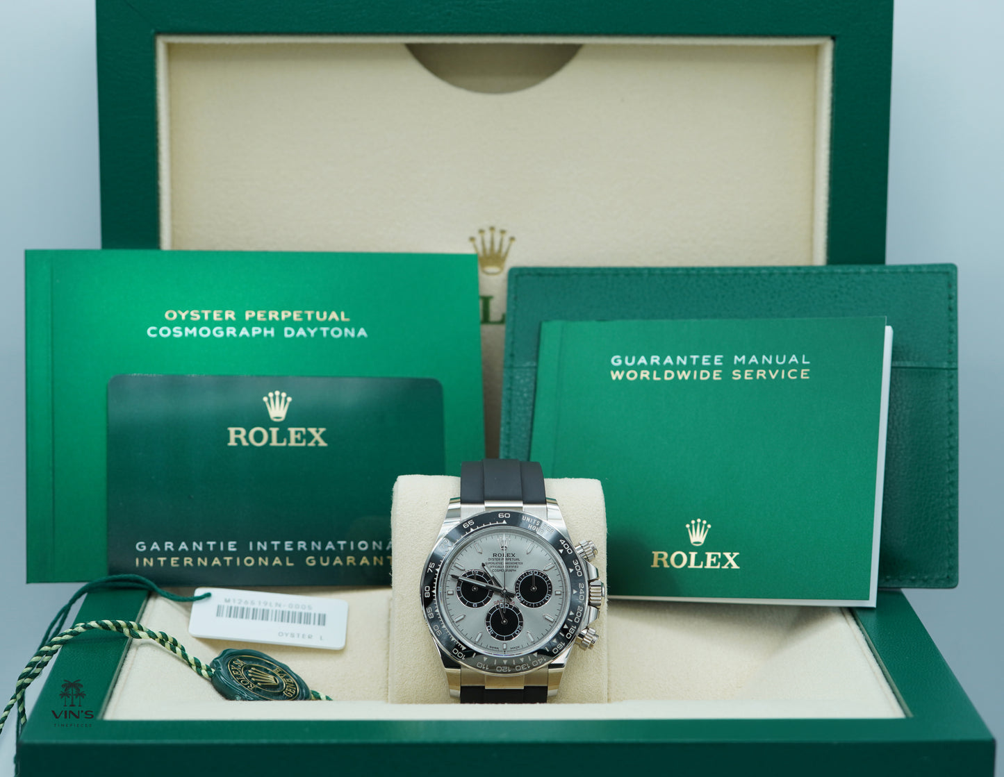 Rolex 126519LN Daytona Ghost Vàng Trắng Mặt Số Thép Mẫu Mới 2023