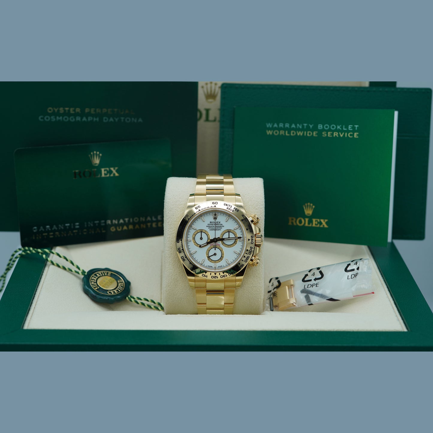 Rolex 126508 Daytona 18K Yellow Gold White Dial - New Model 2024
