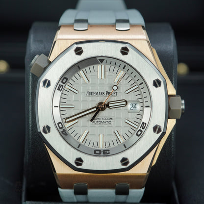 Audemars Piguet Royal Oak Offshore Diver 15711 Vàng Hồng Japan Giới Hạn 500 Chiếc