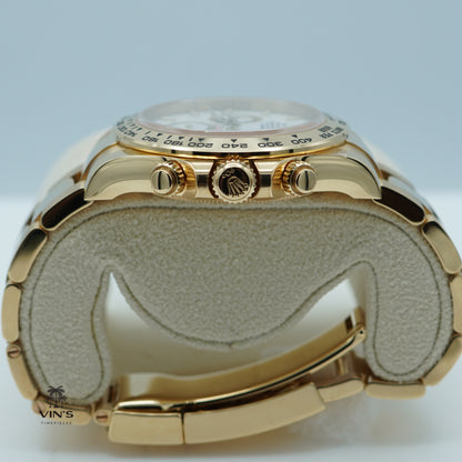 Rolex 126508 Daytona 18K Yellow Gold White Dial - New Model 2024