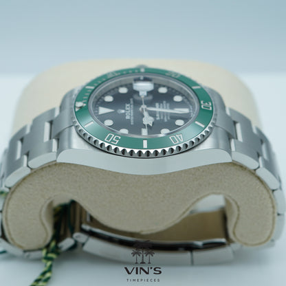 Rolex 126610LV Submariner Green MK1 Bezel Black Dial 2023