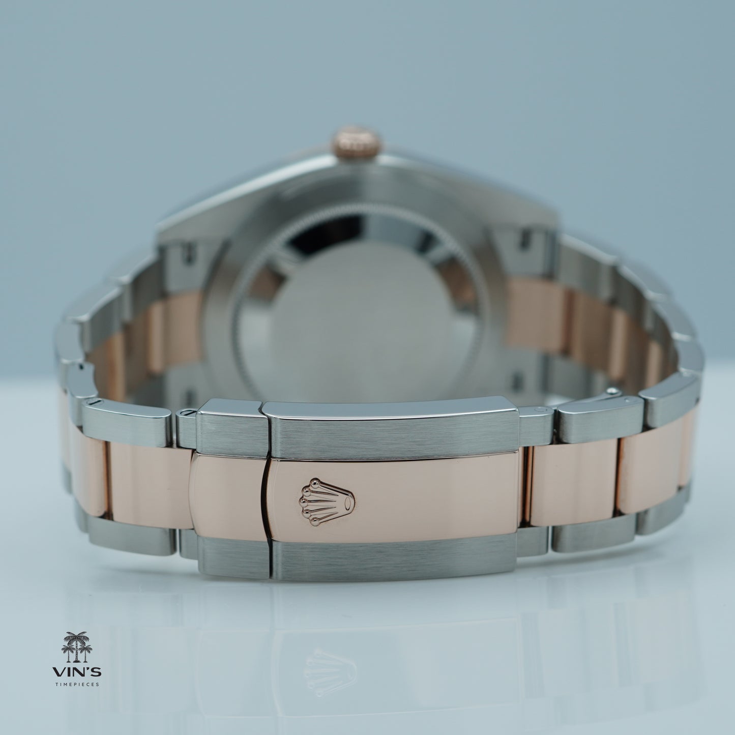 Rolex 126331 Datejust 41 Vàng Hồng 18K và Thép Mặt Số Wimbledon 2024