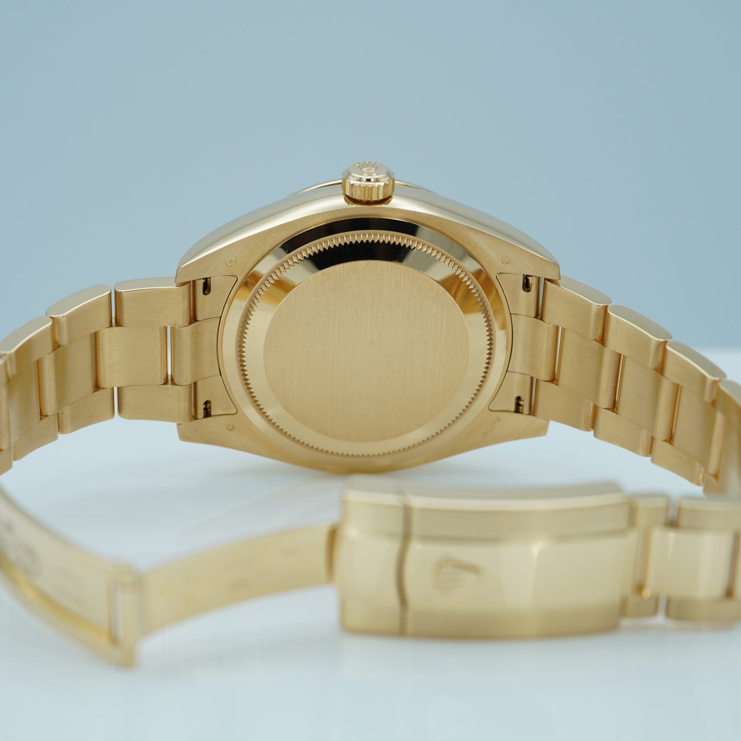 Rolex 326938 Sky-Dweller 18K Vàng Mặt Số Đen Cọc Số Dạng Vạch 2021