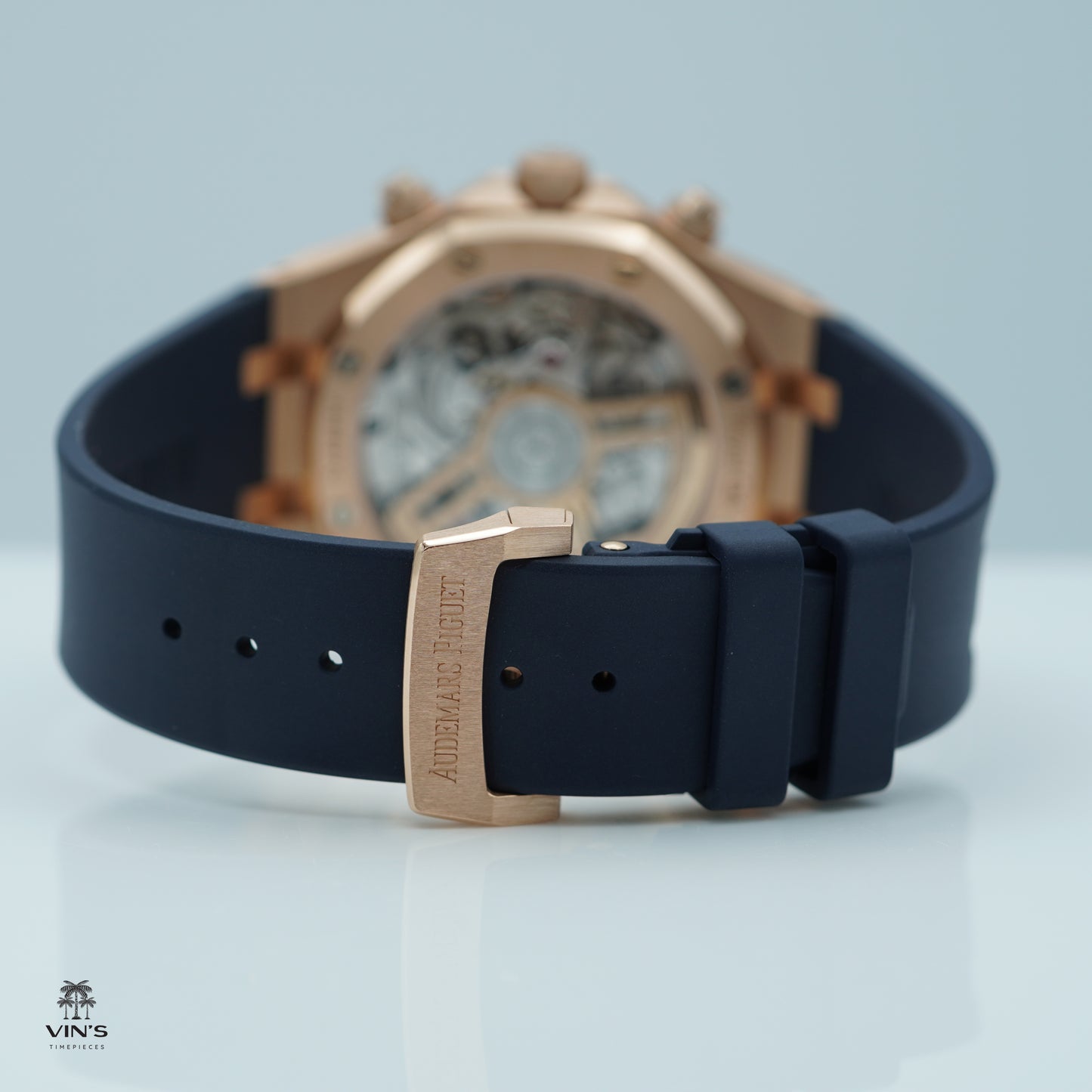 Audemars Piguet Royal Oak Chronograph 26240OR Vàng Hồng Mặt Số Xanh 2023