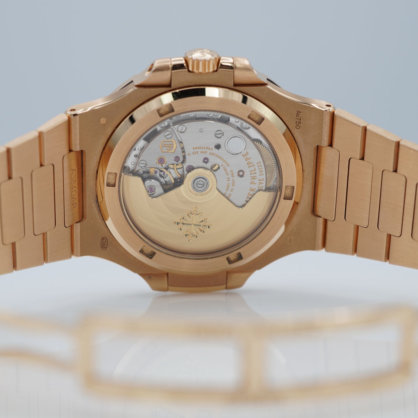 Patek Philippe Nautilus 5711/1R Vàng Hồng 18K Mặt Số Nâu 2018