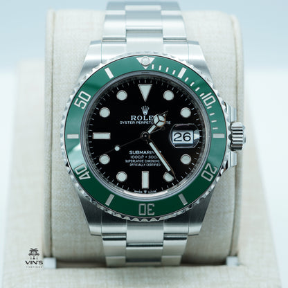 Rolex 126610LV Submariner 41mm Viền Xanh MK1 Mặt Số Đen 2023